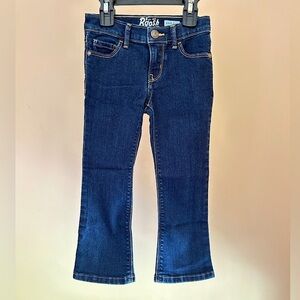 Oshkosh B’gosh Bootcut Jeans | Girl Size 4T | Classic Dark Wash